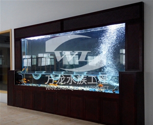 三步制作表演魚缸